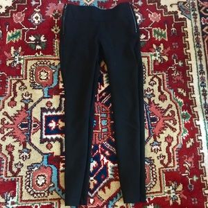Zara side zip ponte pant